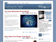 Tablet Screenshot of exploringthemind.com